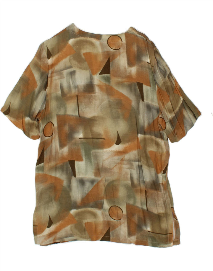 CARLA FERRONI Womens Longline Blouse Top UK 10 Small Multicoloured Vintage CARLA FERRONI and Second-Hand CARLA FERRONI from Messina Hembry 