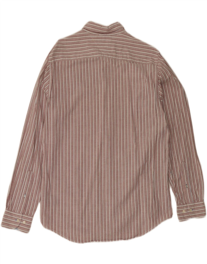 Camicia da uomo Tommy Hilfiger grande cotone a righe rosse