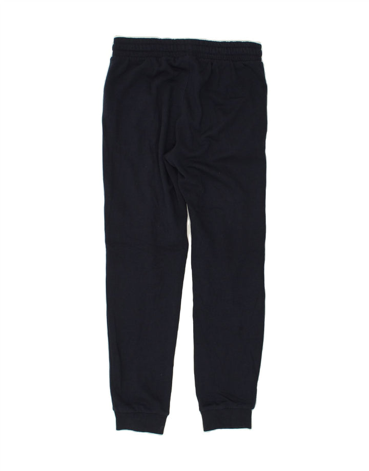 LOTTO Womens Graphic Tracksuit Trousers Joggers Large Navy Blue | Vintage Lotto | Thrift | Second-Hand Lotto | Used Clothing | Messina Hembry 