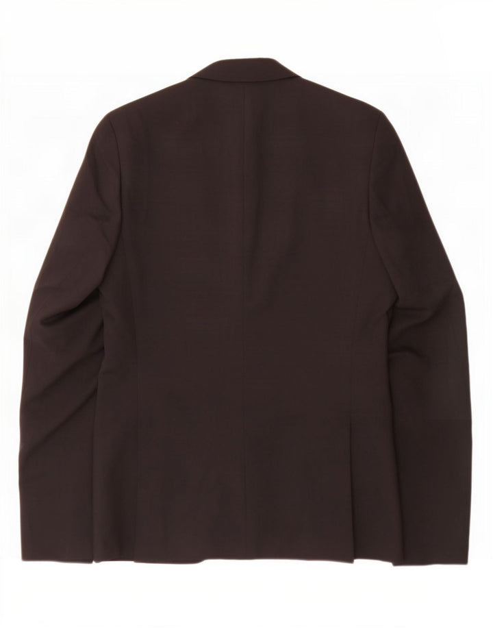 Giacca blazer a 2 bottoni Jack & Jones da ragazzo 15-16 anni in poliestere nero