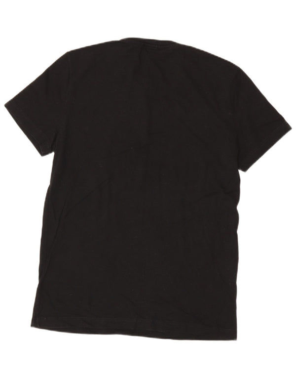 T-shirt da uomo vestibilità regolare Lacoste taglia 4 media cotone nero