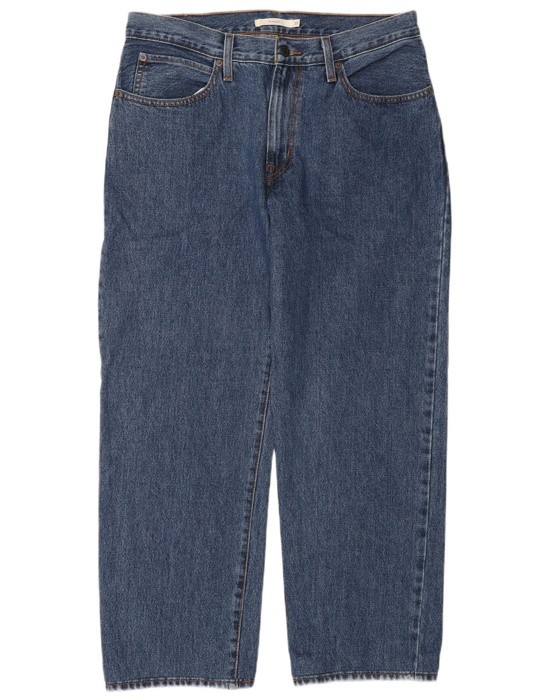 Jeans larghi larghi da donna Levi's W30 L31 cotone blu