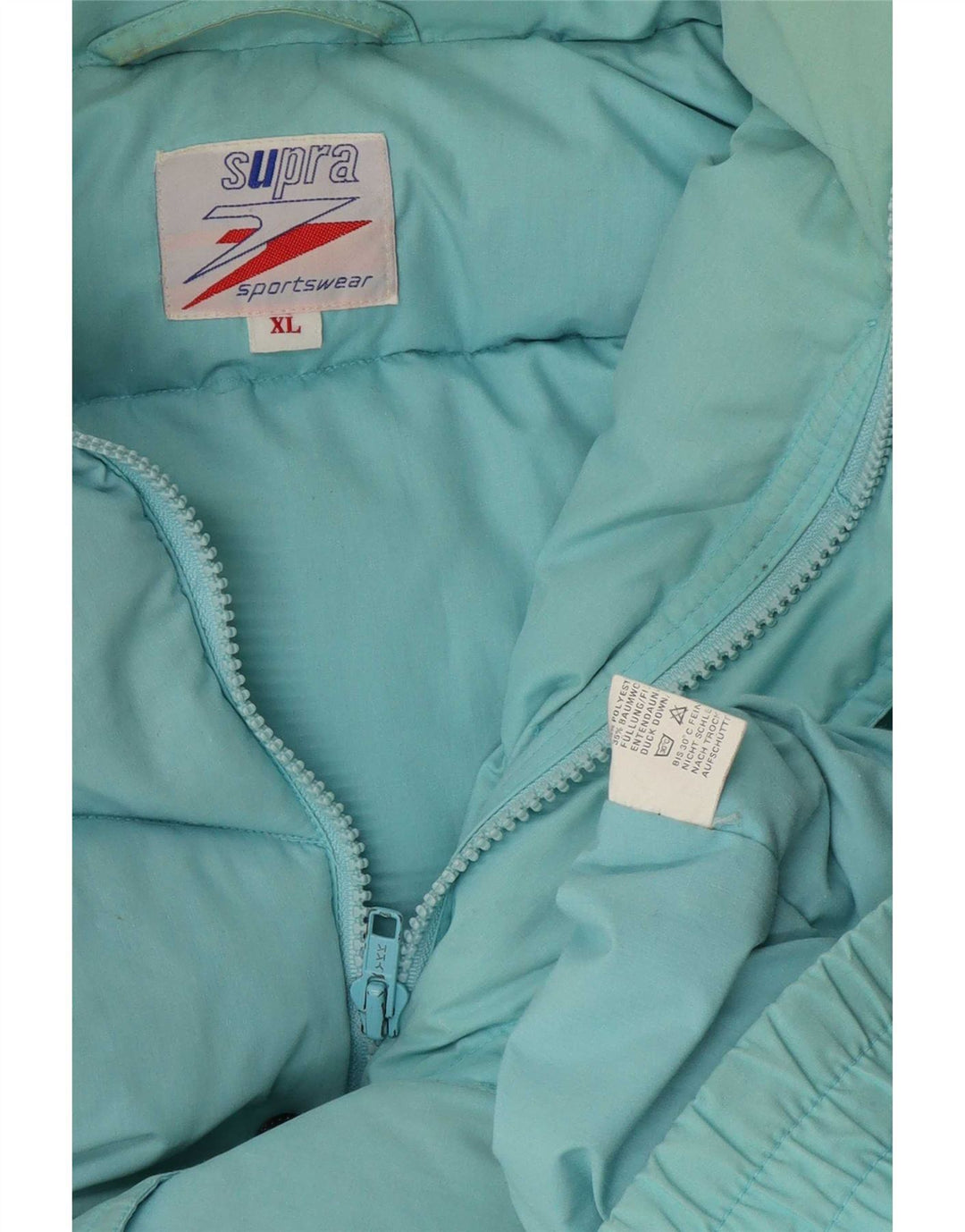 Giacca imbottita da uomo Supra UK 42 XL poliestere blu