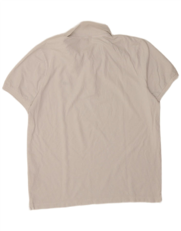 Polo da uomo Rifle XL in cotone bianco