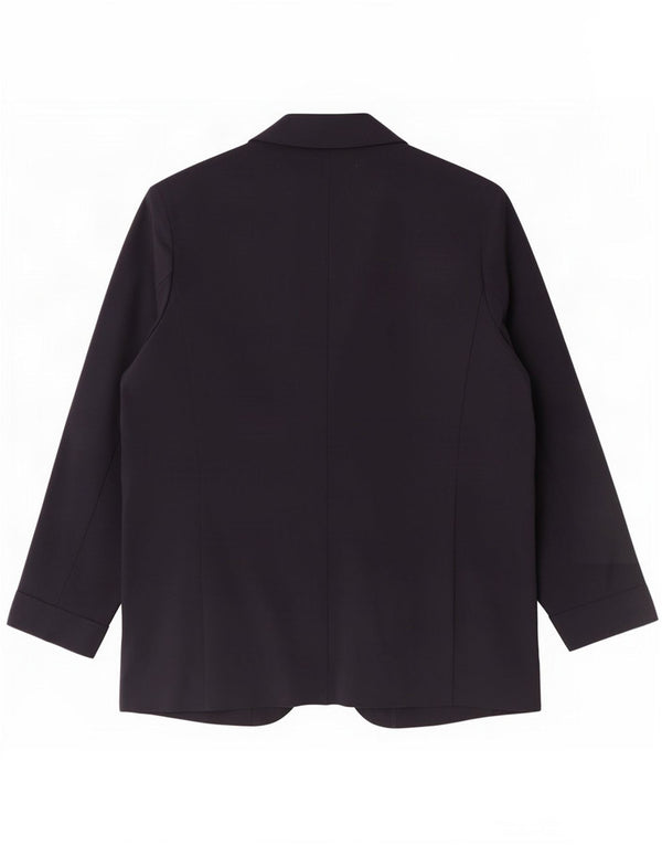 Giacca blazer aperta con maniche a 3/4 Marks & Spencer da donna UK 16 grande blu navy