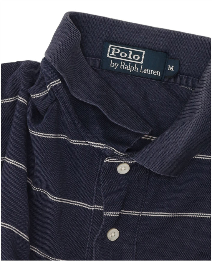 POLO RALPH LAUREN Polo da uomo a righe blu navy medie
