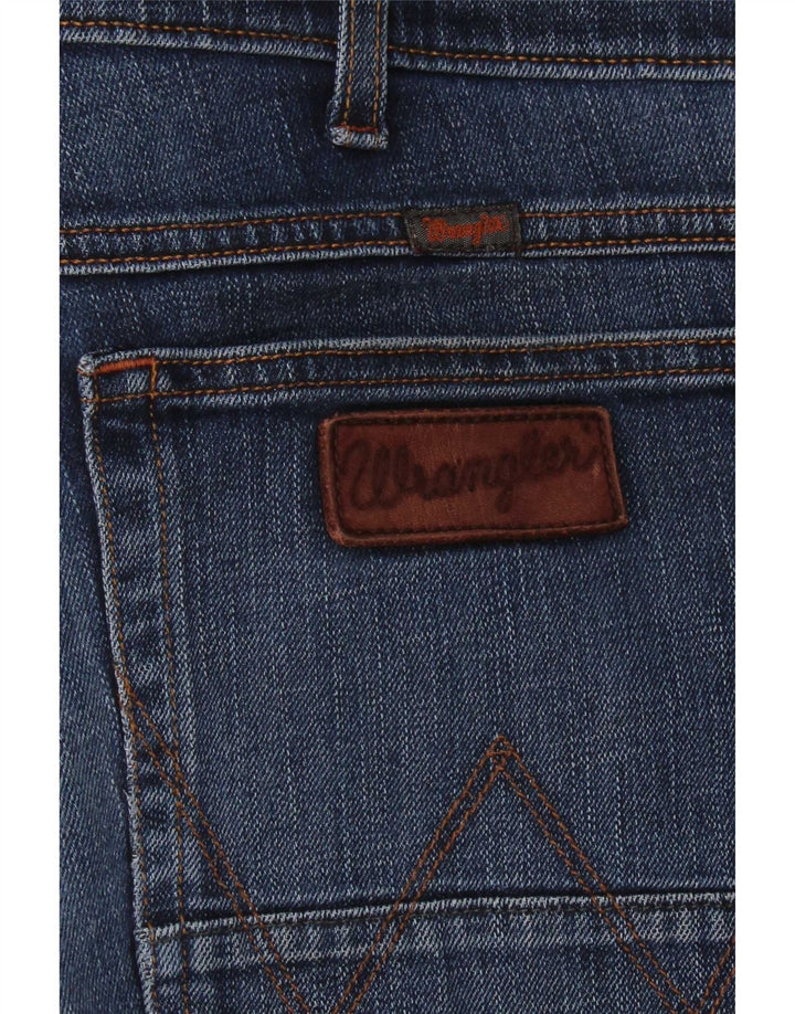 Jeans dritti da uomo Wrangler W38 L29 Blu Navy