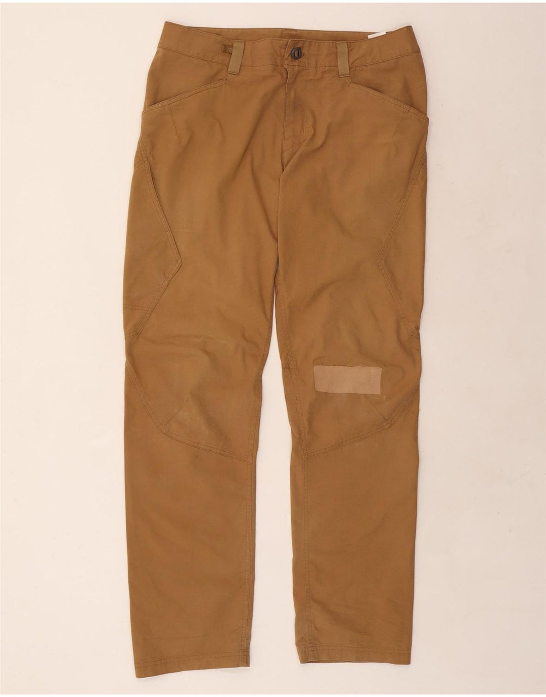 PATAGONIA Pantaloni casual dritti da uomo W34 L33 Cotone beige