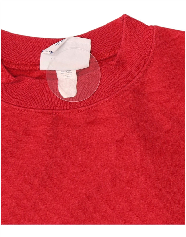Felpa da uomo Champion Small in cotone bordeaux