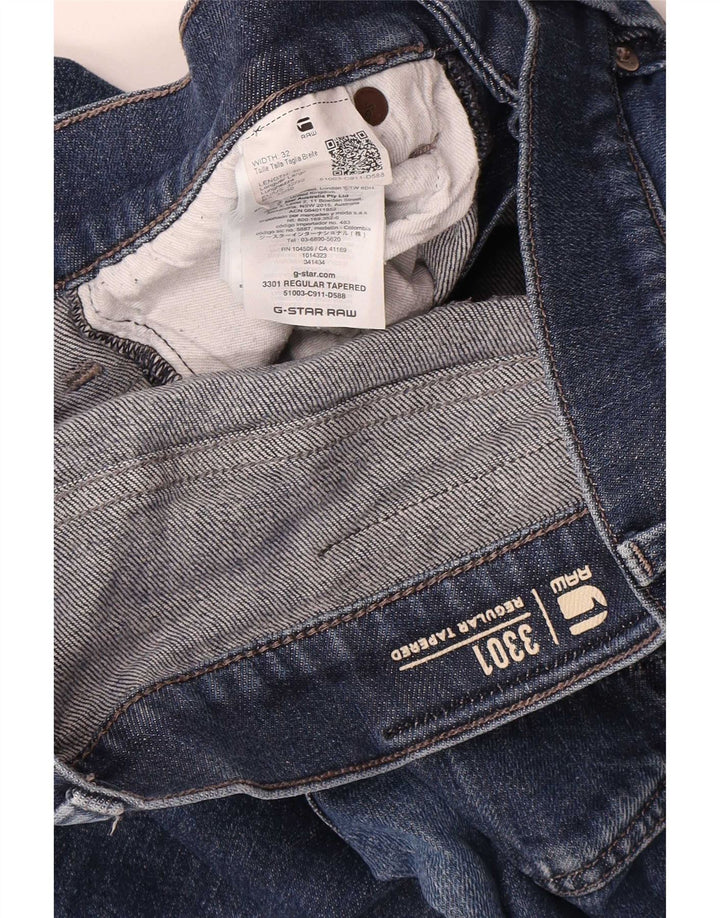 Jeans affusolati da uomo G-Star W32 L30 cotone blu