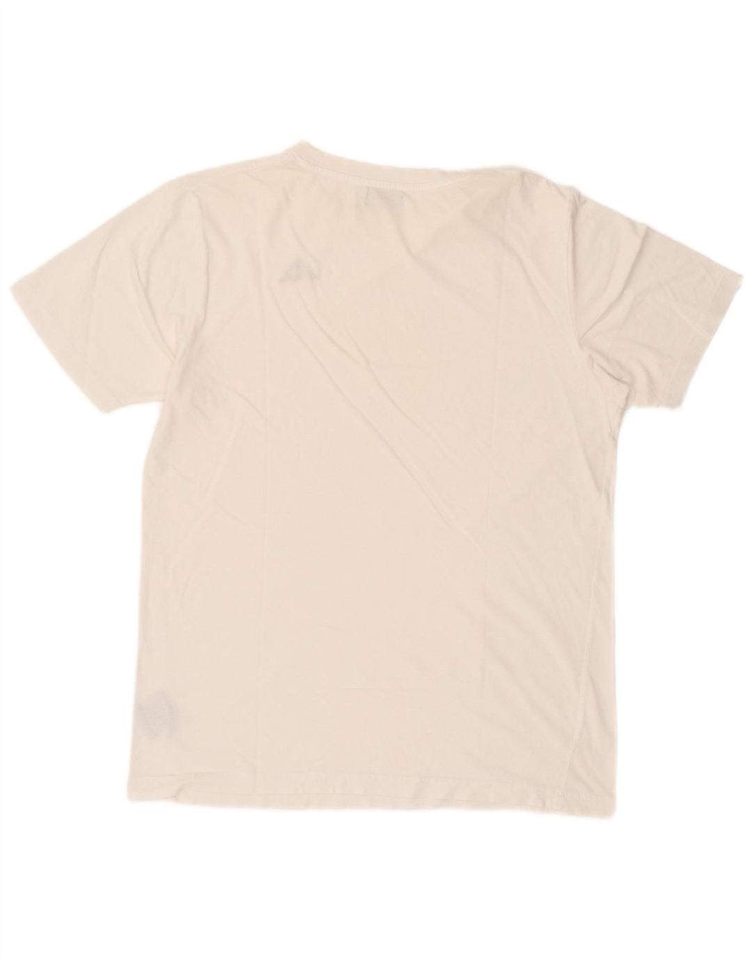 KAPPA Mens T-Shirt Top Large White Cotton