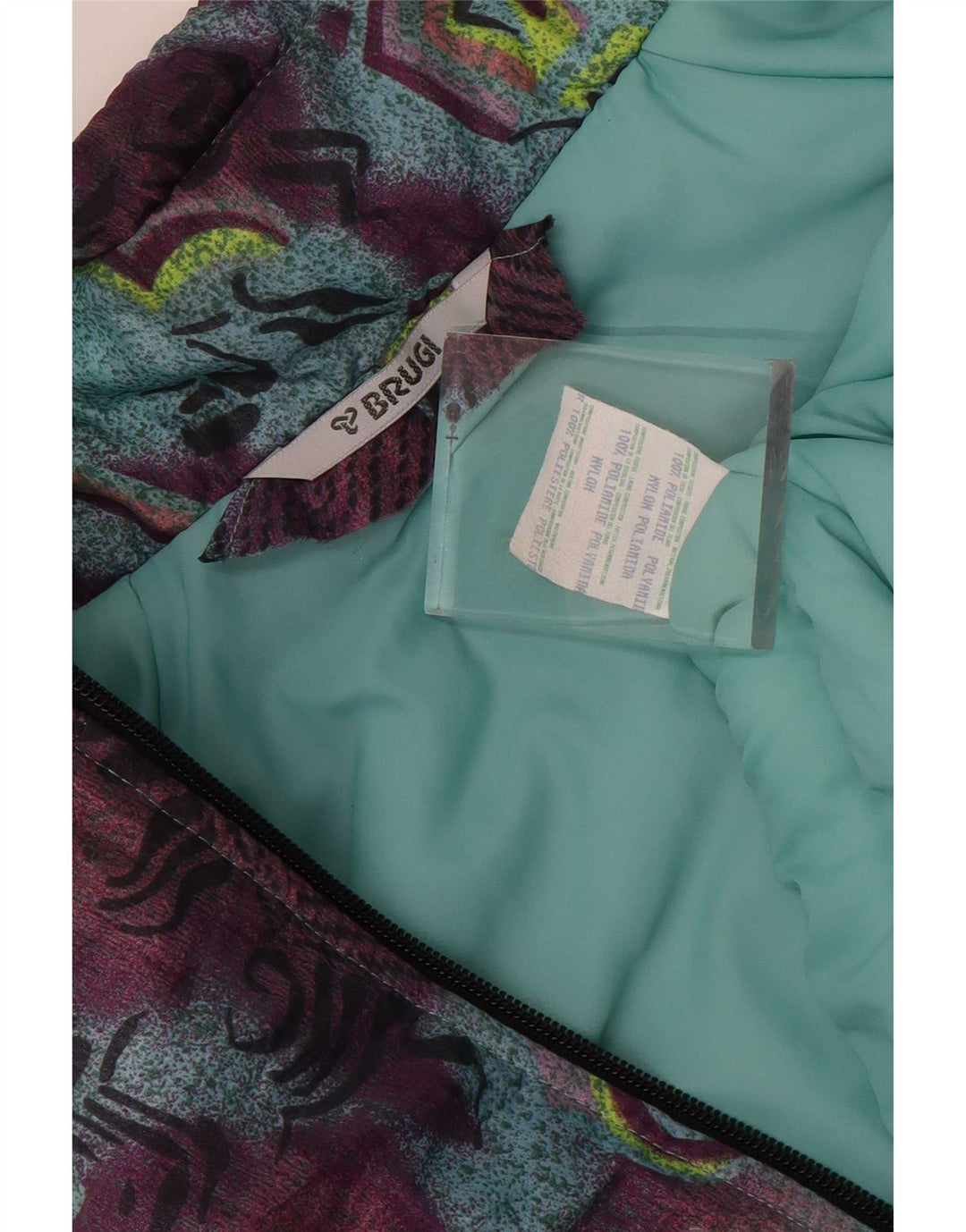 Tuta da sci da donna Brugi EU 46 XL Blu geometrica in poliammide