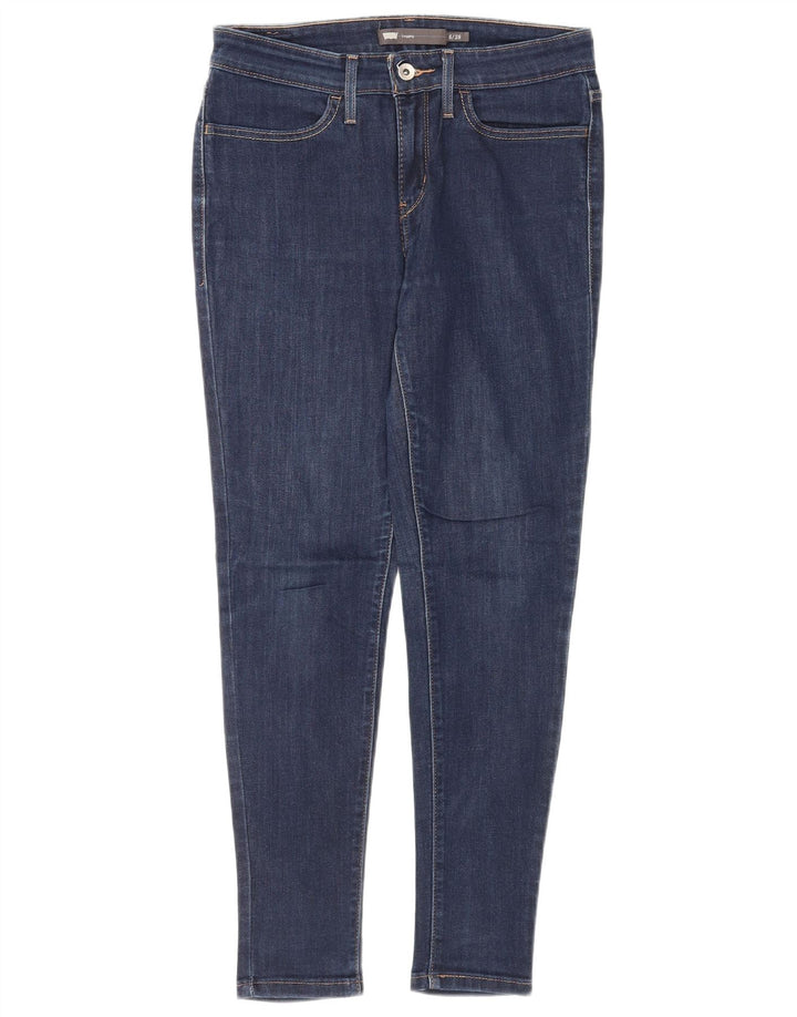 Jeans skinny legging da donna LEVI'S US 6 medio W28 L27 cotone blu