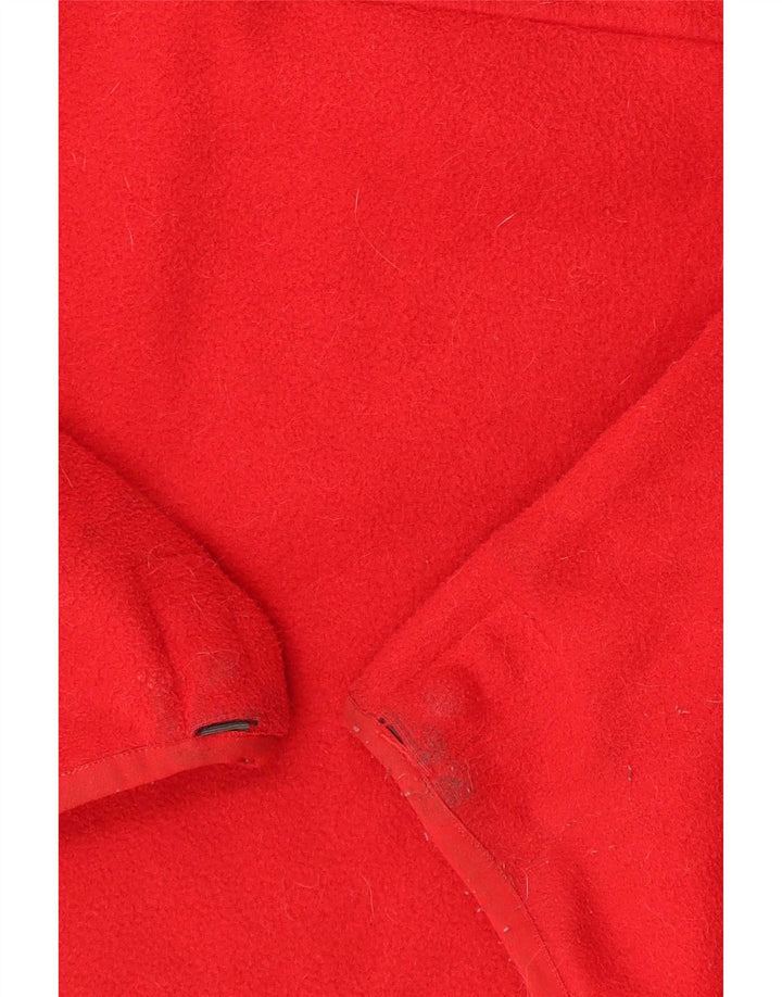 Giacca in pile da uomo The North Face UK 42 XL Poliestere rosso
