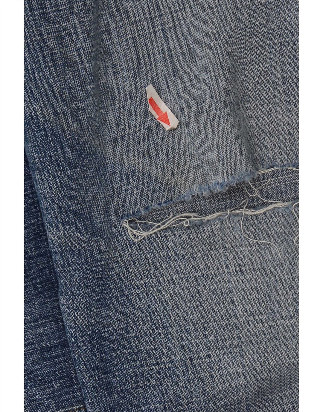 Jeans dritti Wrangler da uomo Texas invecchiati W40 L32 cotone blu