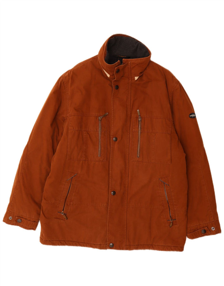 Giacca utility da uomo Navigare UK 38 Cotone marrone medio