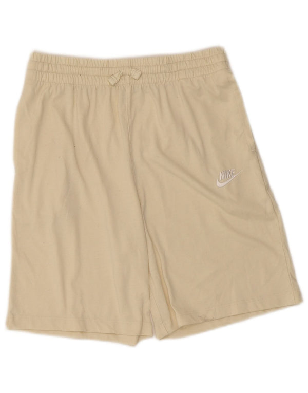 Pantaloncini sportivi Nike da ragazzo 13-14 anni XL Beige Poliestere