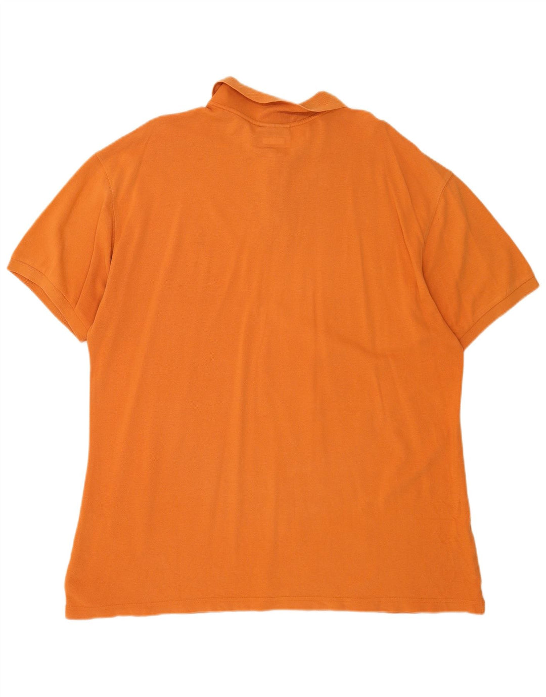 Polo da uomo Marlboro Classics 3XL in cotone arancione