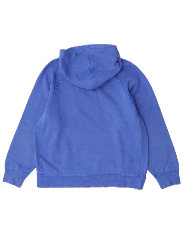 Felpa con cappuccio grafica Nike da ragazzo, 12-13 anni, grande, in cotone blu