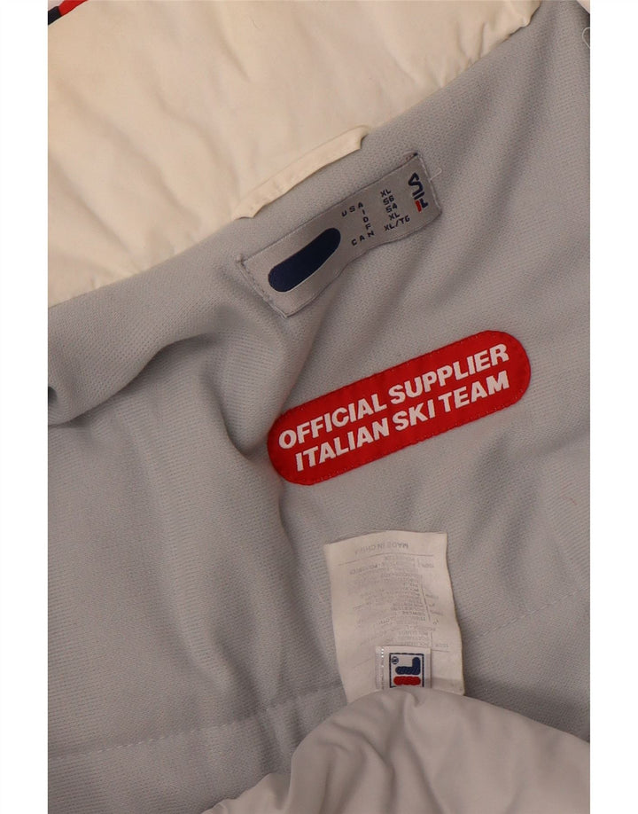 Giacca da sci da uomo Fila UK 42 XL poliammide color block multicolore