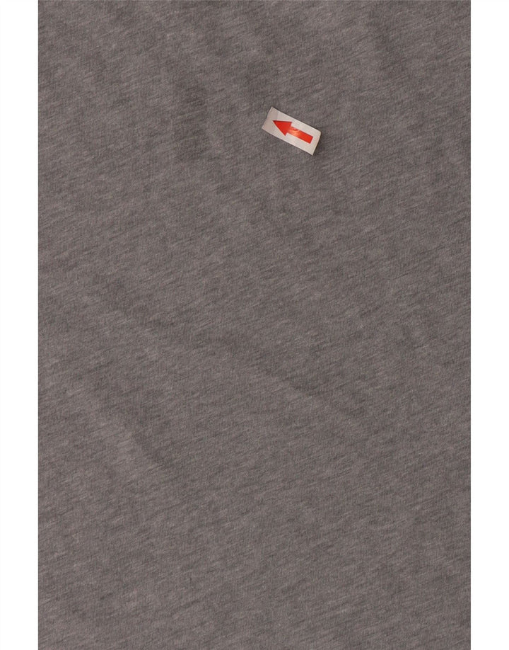 Maglietta da uomo Under Armour Top XL in cotone chiazzato grigio