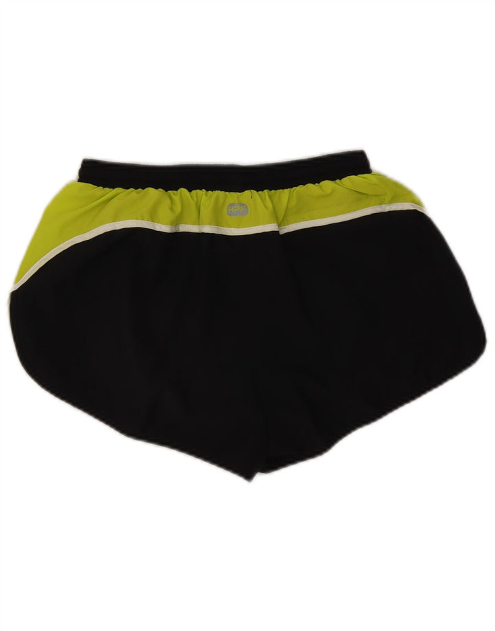 Pantaloncini sportivi da donna Asics UK 12 Medium Nero Colourblock Poliestere