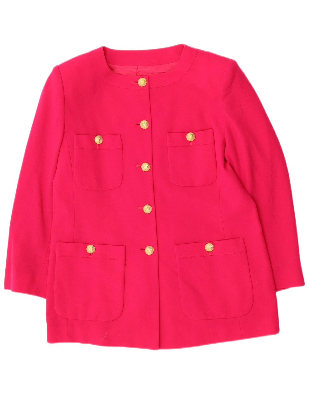 Marina Rinaldi Set gonna da donna a 5 bottoni in 2 pezzi taglia 19 piccola W32 rosa