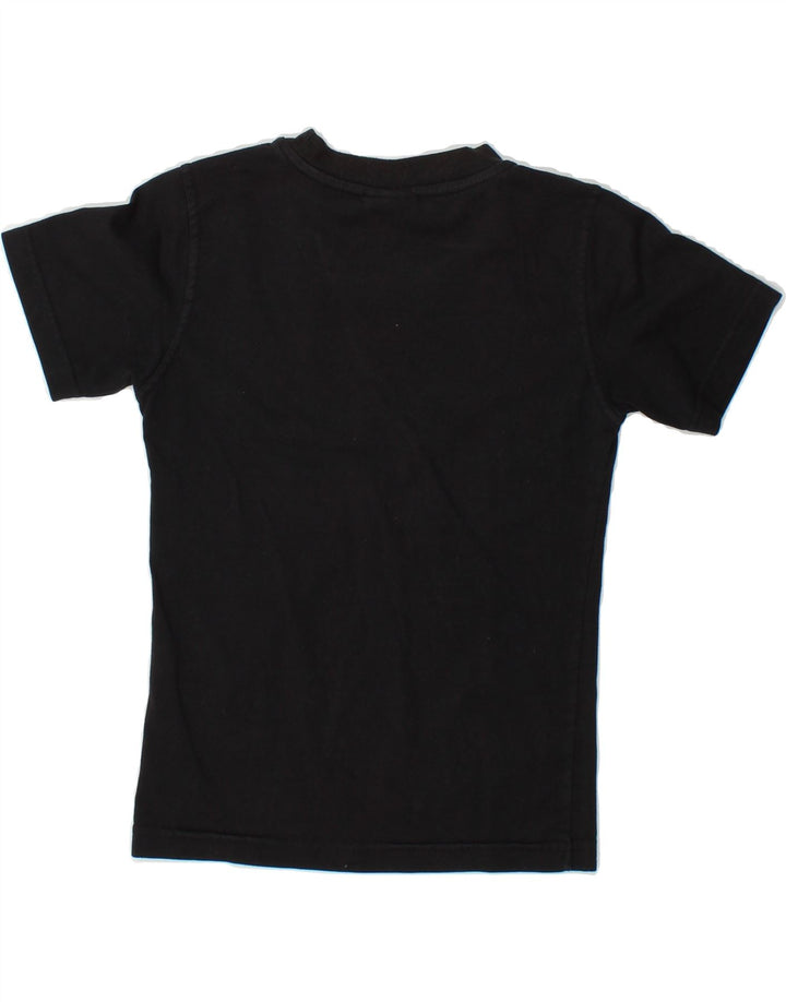 PUMA Boys Graphic T-Shirt Top 9-10 Years Black Cotton Vintage Puma and Second-Hand Puma from Messina Hembry 