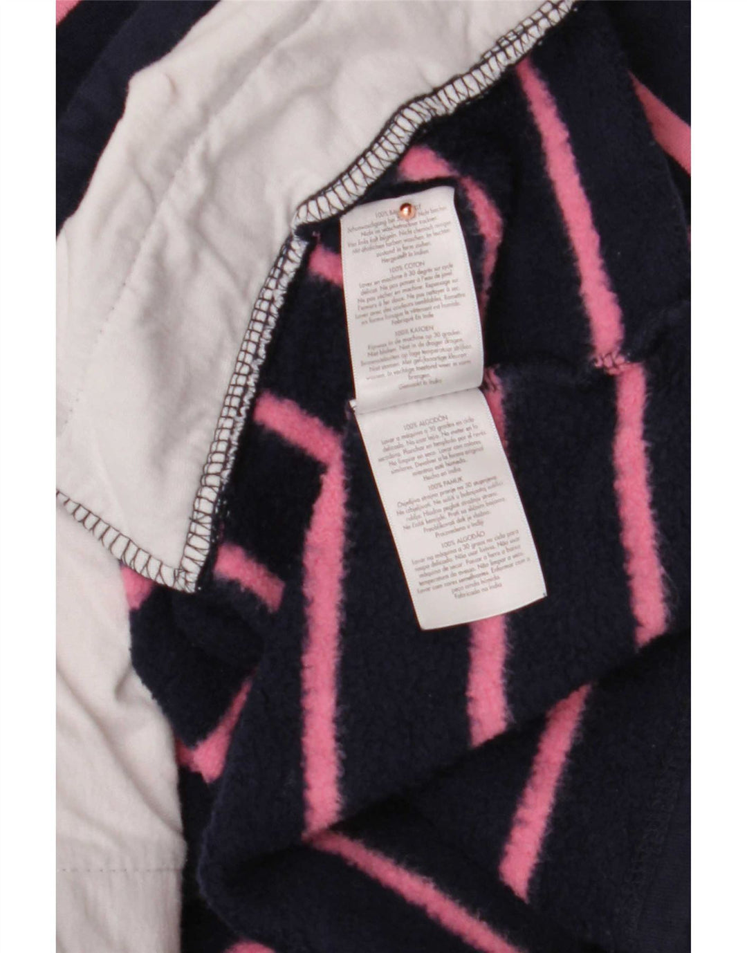Crew Clothing Felpa da donna Maglione UK 14 Medium Navy Blue Striped