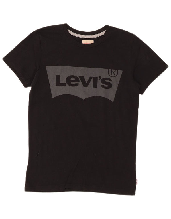Maglietta grafica per ragazze Levi's 13-14 anni Nera