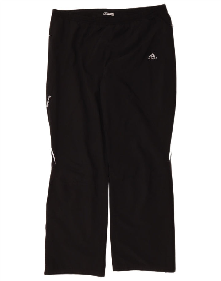 Pantaloni da tuta da donna Adidas UK 18 XL poliestere nero