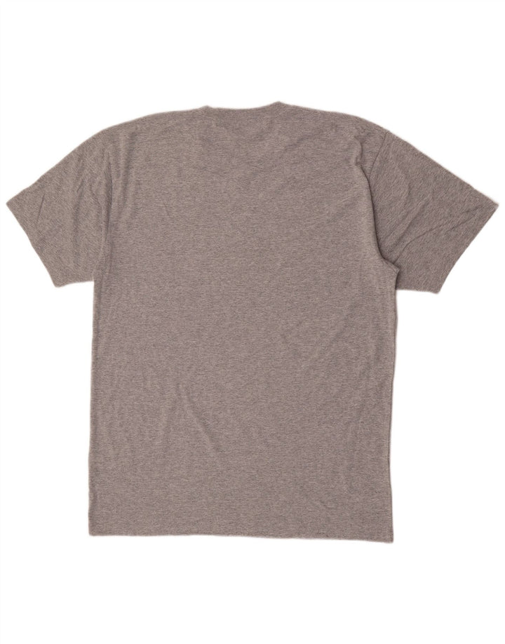 T-shirt da uomo Vans Classic Fit, taglia grande, in cotone chiazzato grigio