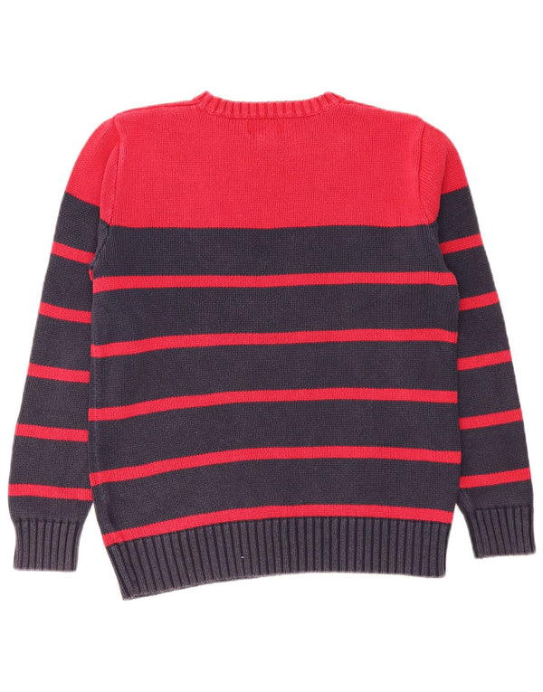 Maglione maglione girocollo da ragazzo Polo Ralph Lauren 15-16 anni XL a righe rosse