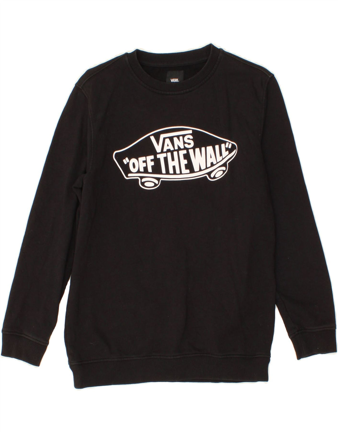 Felpa con grafica da ragazzo VANS, 12-13 anni, grande, nera