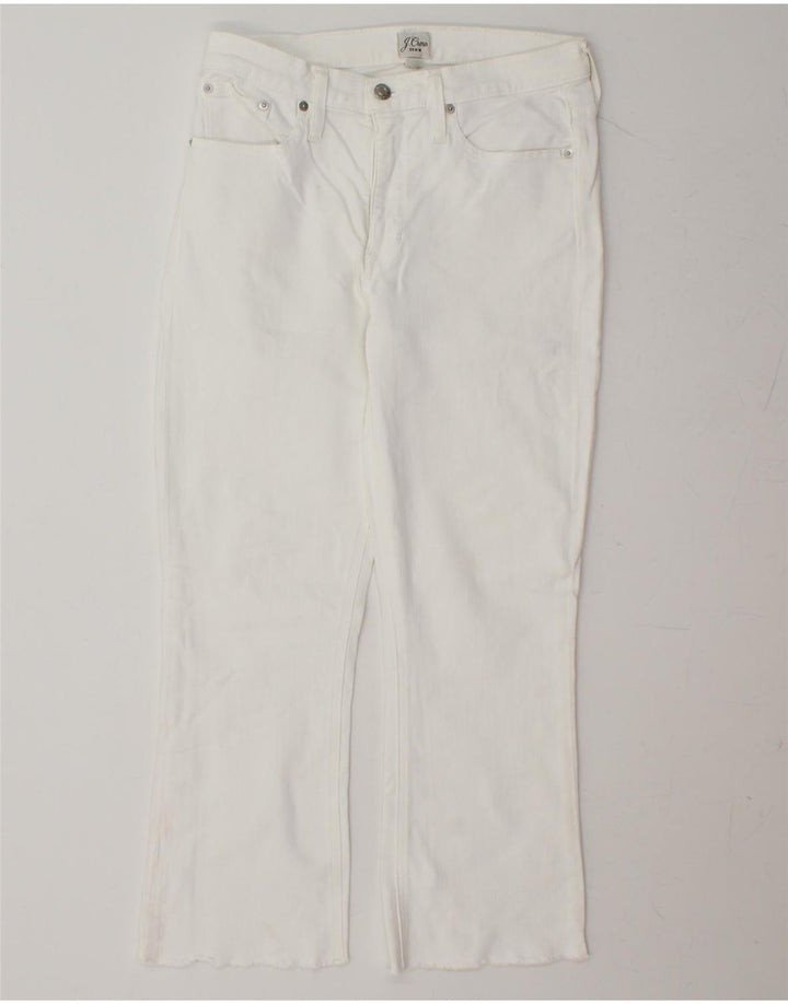 J. CREW Womens Straight Jeans W29 L26 White Cotton Vintage J. Crew and Second-Hand J. Crew from Messina Hembry 