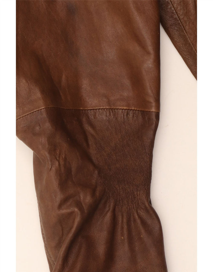 Giacca Pelle Uomo Conbipel IT 54 2XL Pelle Marrone