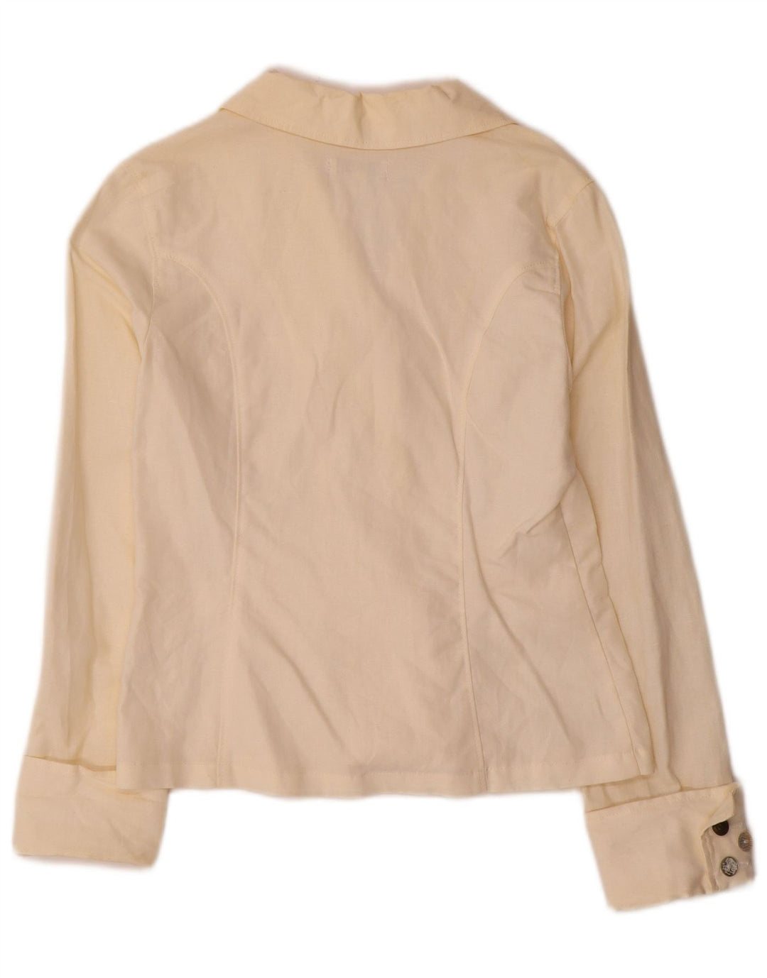 Giacca blazer a 3 bottoni Kookai per ragazze 11-12 anni in lino bianco sporco