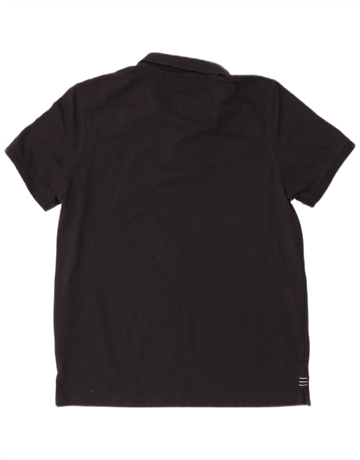 Polo da uomo Canterbury grande nera in poliestere