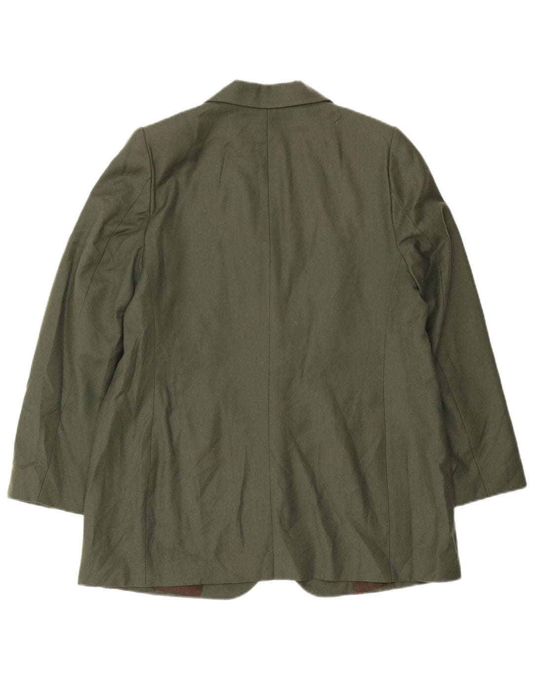 Giacca blazer a 2 bottoni da donna Les Copains IT 52 2XL Lana kaki