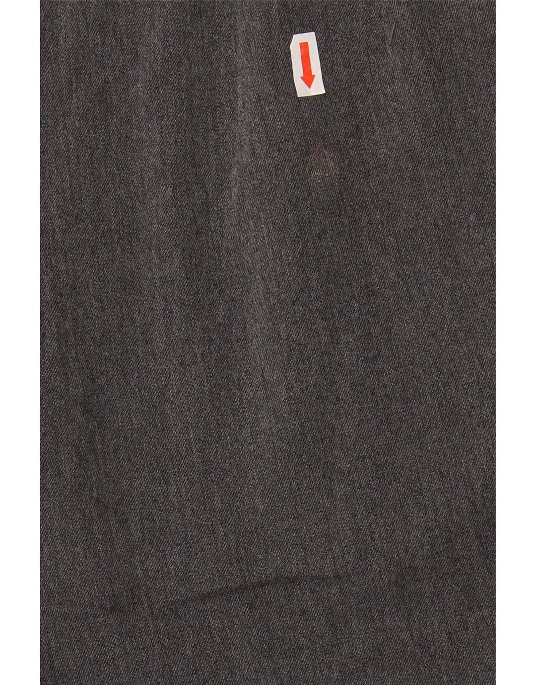 Pantaloni da abito corto a vita alta da donna Zara medi W28 L25 poliestere grigio