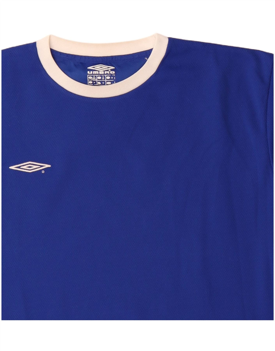 T-shirt da uomo Umbro Top blu medio in poliestere