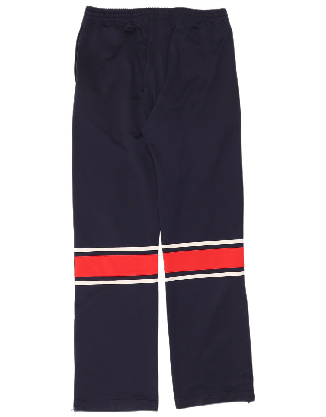 Pantaloni da tuta da uomo Fila Small in poliestere color block blu navy