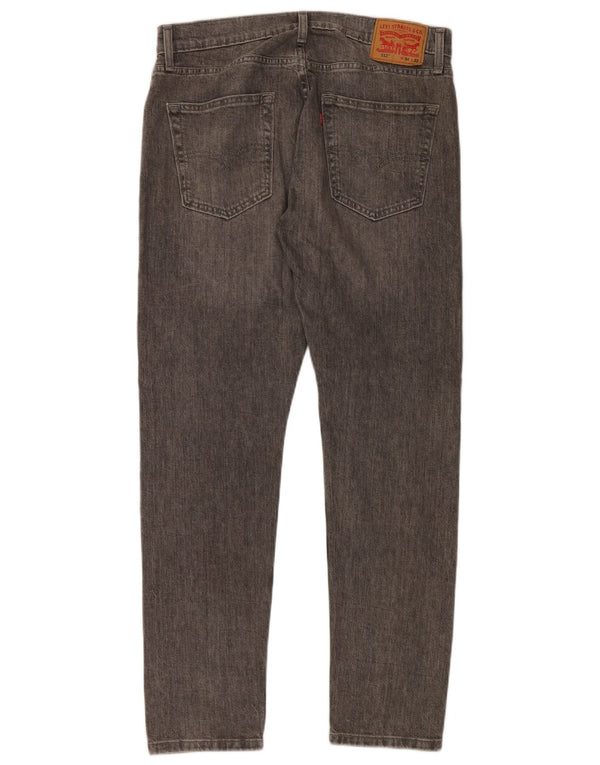 Levi's Uomo 512 Jeans affusolati slim W34 L32 Cotone grigio