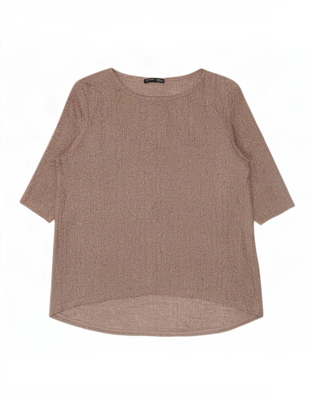 Top Zara Donna Manica 3/4 UK 10 Small Rosa
