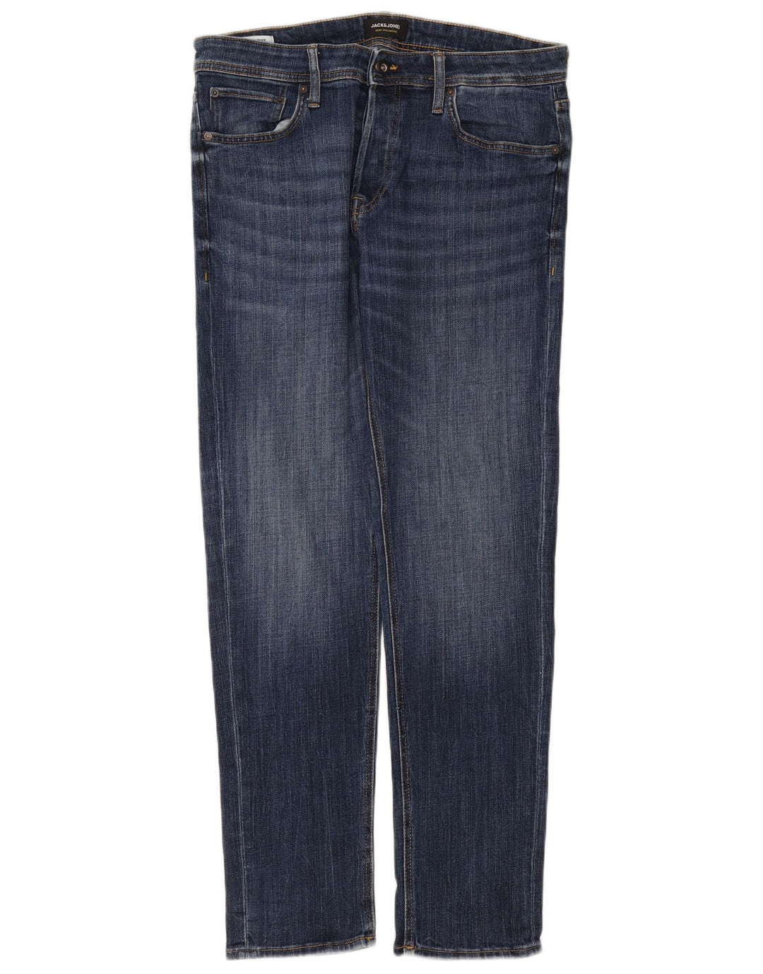 Jack & Jones Uomo Mike Slim Jeans W34 L32 Blu
