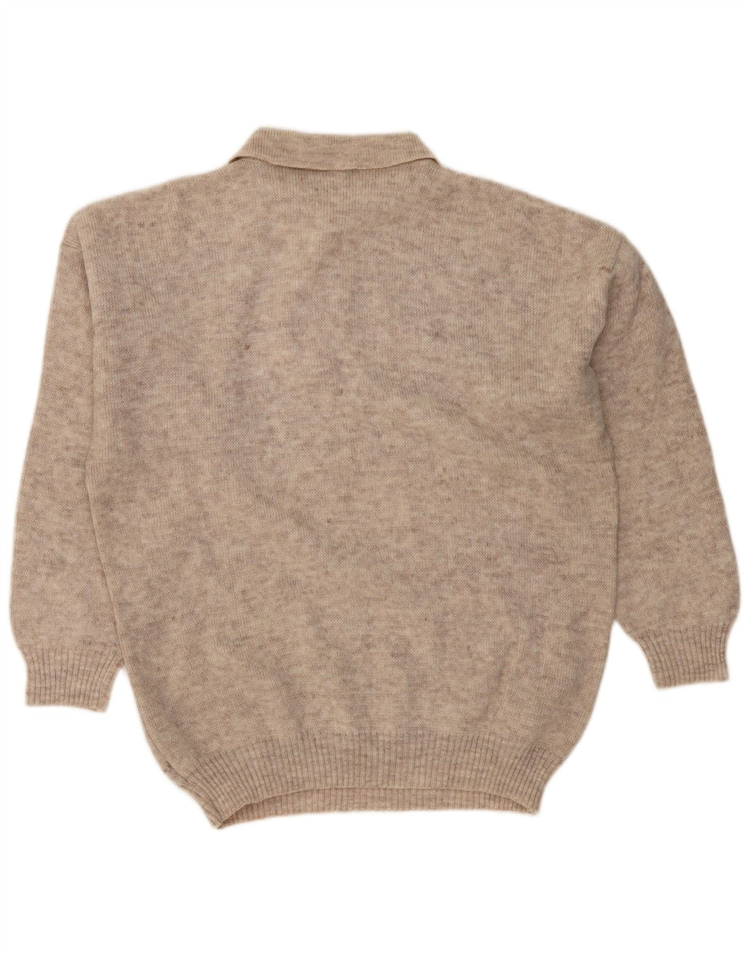 Maglione da uomo con collo alto ISLANDA IT 52 Large Grey Fair Isle