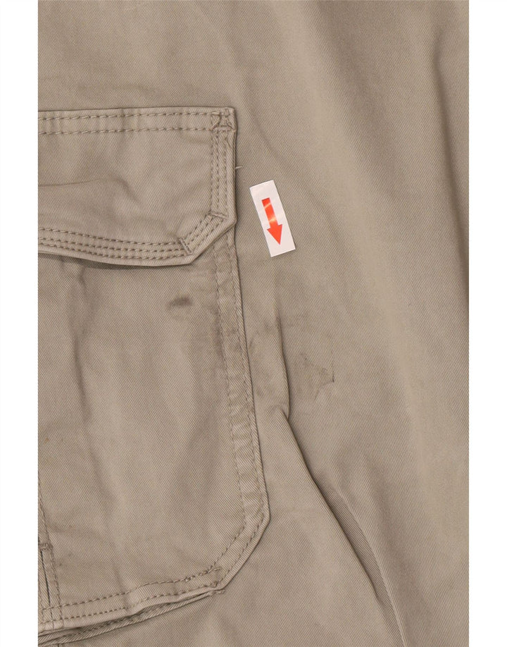 Pantaloni cargo da jogging da uomo Zara W30 L27 in cotone grigio