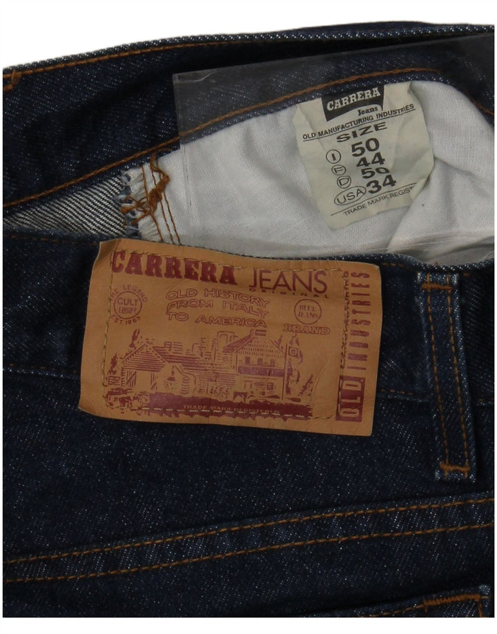 CARRERA Jeans dritti da uomo 702 IT 50 Large W34 L30 Cotone blu navy