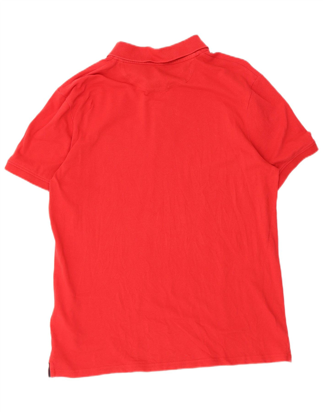Polo da uomo slim fit TIMBERLAND in cotone rosso medio