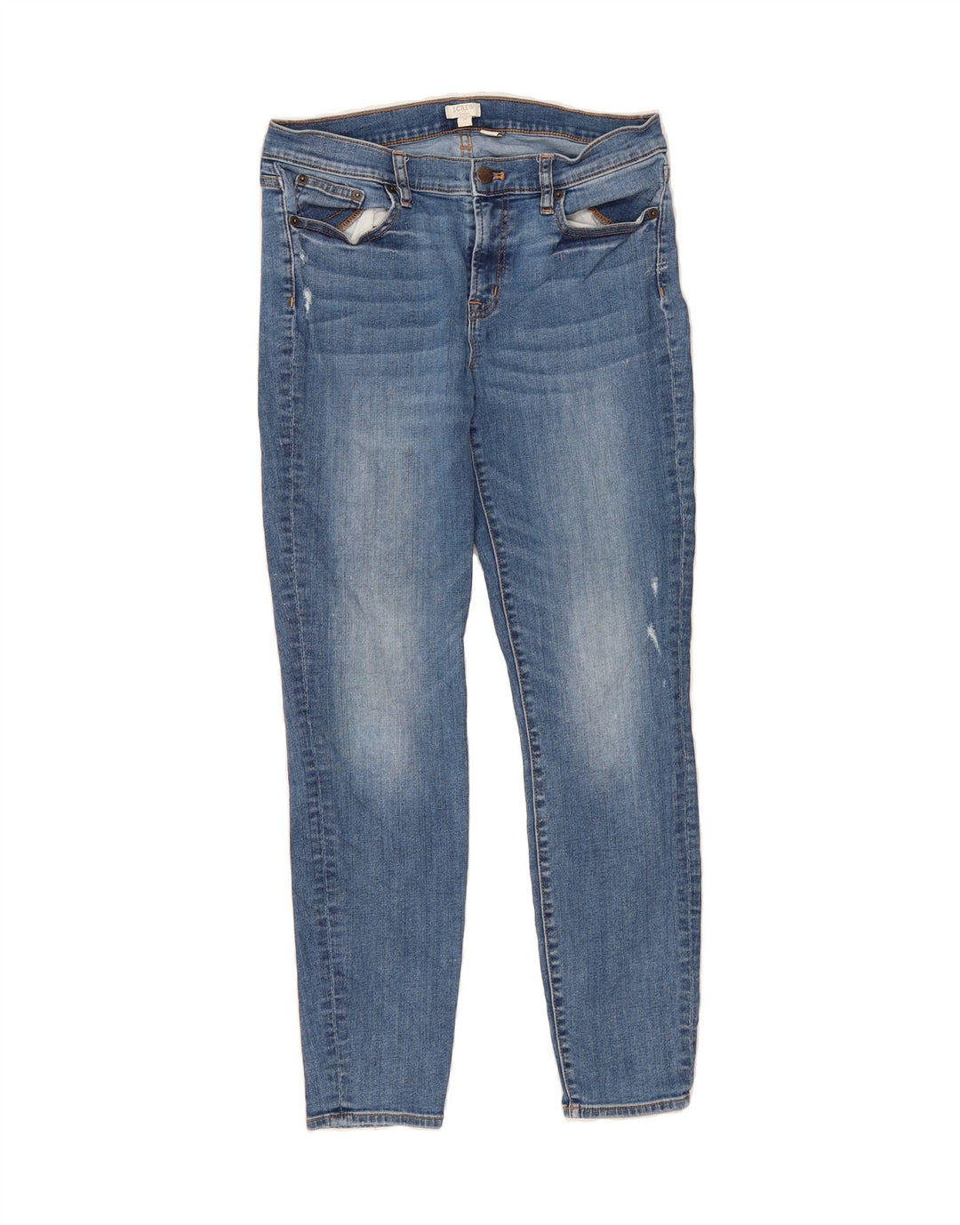 J. CREW Womens Skinny Jeans W29 L28 Blue Cotton Vintage J. Crew and Second-Hand J. Crew from Messina Hembry 